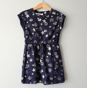 Marvel x GAP Super Hero Dress
Navy Blue and Silver